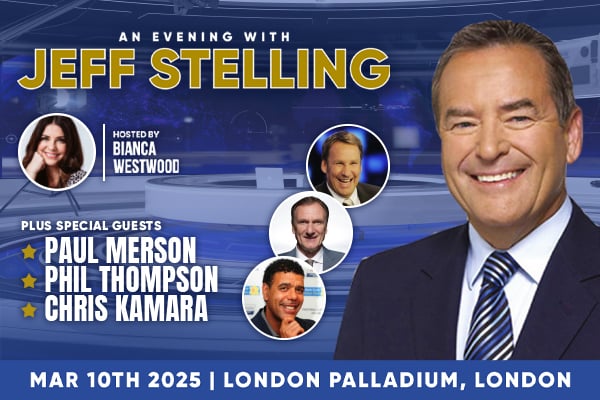 An Evening with Jeff Stelling breaks